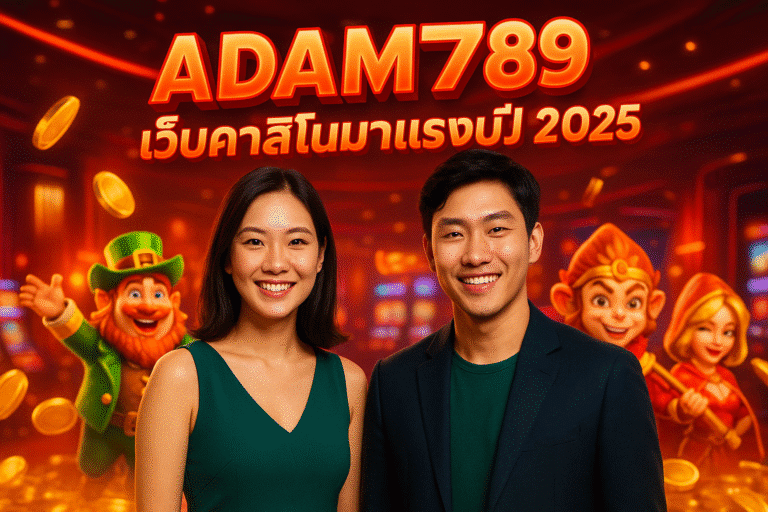 ADAM789 เว็บคาสิโนมาแรงปี 2025