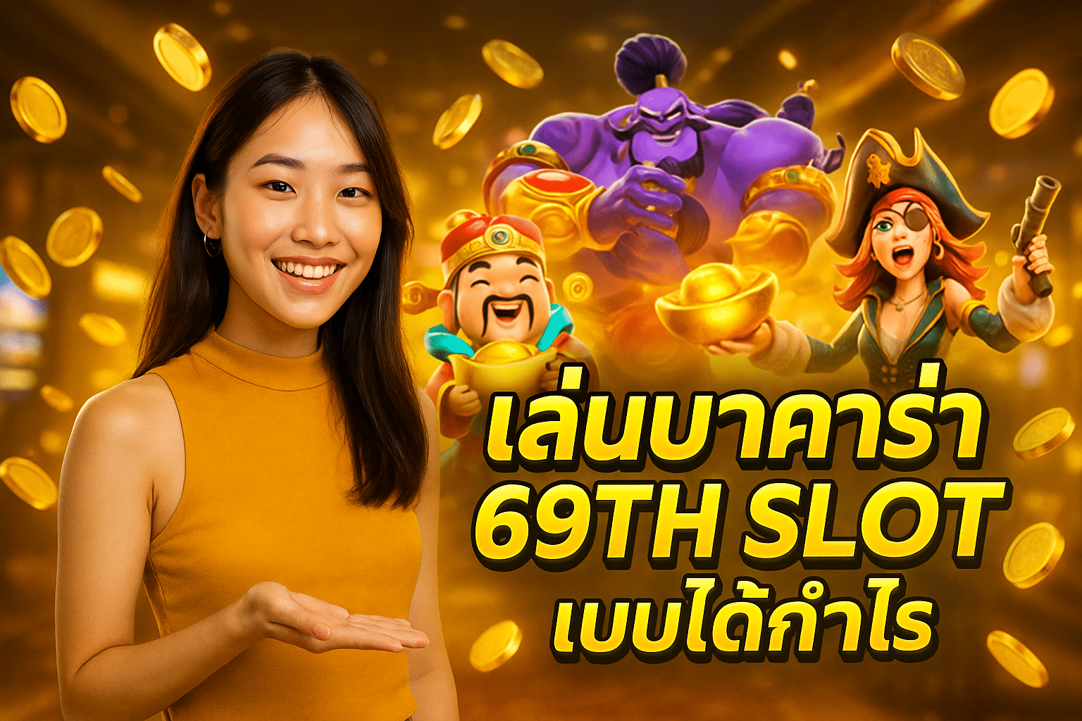 เล่นบาคาร่า 69TH SLOT แบบได้กำไร