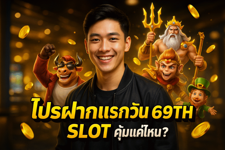 โปรฝากวันแรก 69TH SLOT คุ้มแค่ไหน?